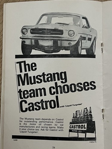 1967 Warwick Farm RACE PROGRAMME EC Gibson Hawkins Lola Lotus Ferrari Mustang - Picture 4 of 10