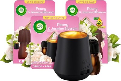 Airwick Mist Kit - Peony & Jasmine - 1 Gadget + 5 Nachfüllpackungen 20ml