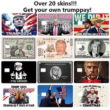 Trump 12 pack combo Credit Card Skin Stickers Skin Card Cover 12 Stickers