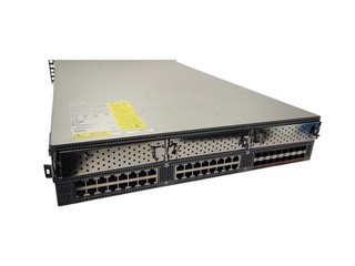 Lot of 2x Cisco Nexus 5596T switch 48 ports managed rack mountable