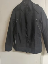 MOERDENG jacket, specifically a black performance jacket designed for outdoors