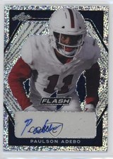 2021 Leaf Flash Portrait Auto Navy Blue 2/75 Paulson Adebo #PA-PA1 Auto 11ng