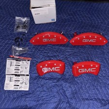 Mgp 34208sgmcrd Gloss Red Caliper Covers For 14-18 Gmc Sierra 1500 Open Box Mgp 34208sgmcrd Gloss Red Caliper Covers For 14-18 Gmc Sierra 1500 Open Box