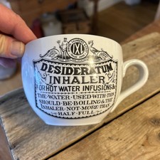 Vintage Portmeirion Chemist Prints Jumbo Drinking Mug - Desideratum Inhaler