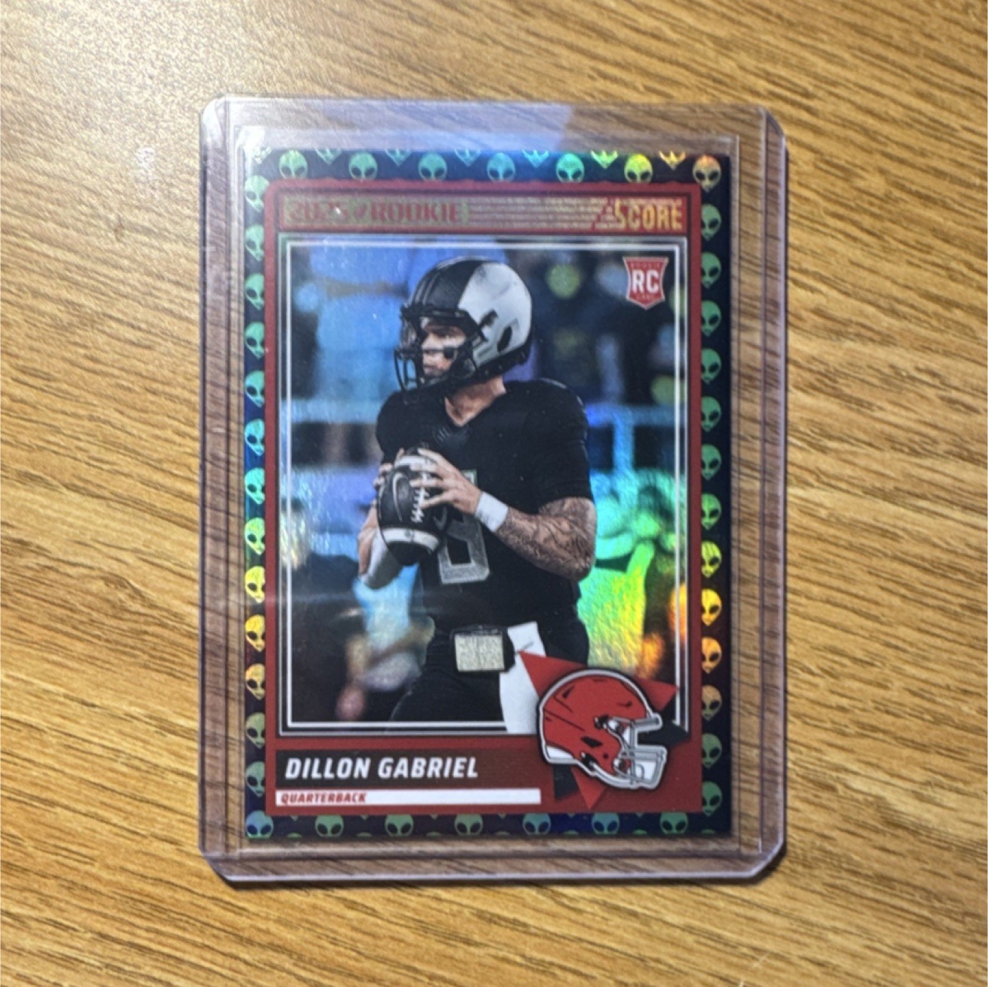 Panini 2025 Score Dillon Gabriel Extraterrestrial Rookie Card #41 Browns