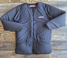 Aeris Ozone Made in USA Extreme Cold Insulated Windproof Jacket Liner Black XS