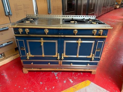 60  La Cornue Chateau 150 Dual Fuel Range With 30  La Cornue Gas Rotisserie