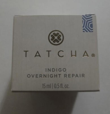 TATCHA INDIGO OVERNIGHT REPAIR SERUM IN CREAM 0.5 FL OZ BRAND NEW 