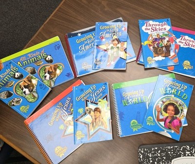 Abeka 2nd Grade Student Readers, Parent Test Keys and Student Books