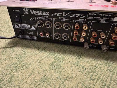 DJ機材 Vestax PCV275 Vestax PCV-275 Professional Mixing Controller DJ Mixer 3 Channel