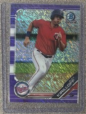 2019 Bowman Chrome ALEX KIRILLOFF #BCP-186 Purple Shimmer Card TWINS