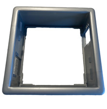 Powerpart B Type Silver 1 Way Face Plate Electrical Socket Cover Caravan - PO830