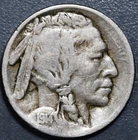1914-S 5C BUFFALO NICKEL  KM# 134 Grade: F+/VF A7259