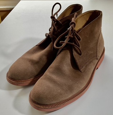 Ralph Lauren Men's Chukka Boots Suede Size 9 - Pre-Owned