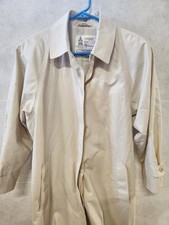 London Fog 10 P Maincoats Trench Coat Women's Vintage 70s 80s