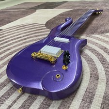 Purple Cloud Prince Electric Guitar 6String Custom Inlay Free Ship