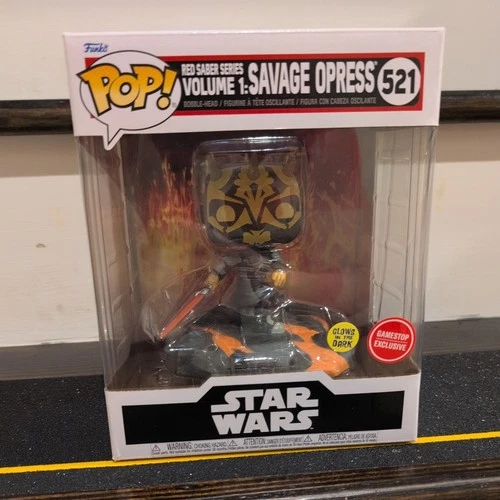 Funko Pop! Deluxe: DARTH MAUL Star Wars - Red Saber Series Vol 1: Savage Opress