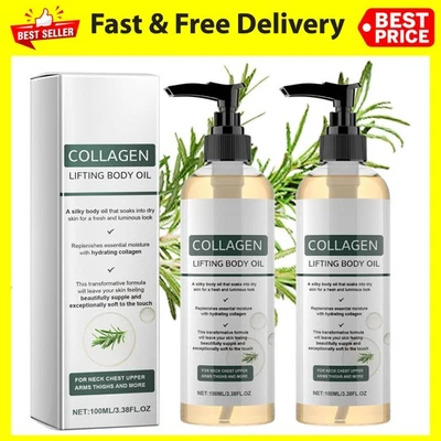 COWANIEE 2x Collagen Magic Body Oil 100ml | Firming, Lifting, Glow | Scars & Stretch Mark