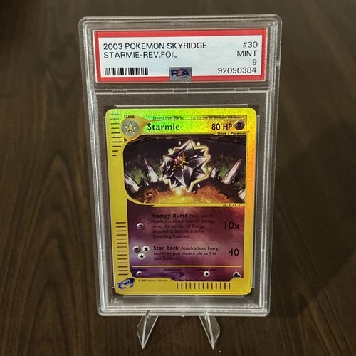 2003 Pokémon Skyridge Starmie Reverse Holo #30/144 PSA 9 MINT