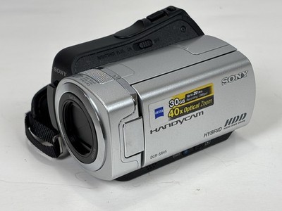 SONY Handycam DCR-SR45 デジタルビデオカメラ Sony DCR-SR45 Handycam 30GB HDD 40x Zoom Tested w/ ALL Original