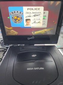 USED AUTHENTIC WORKING -) RESIDENT EVIL (- GAME DISC ONLY - SEGA SATURN