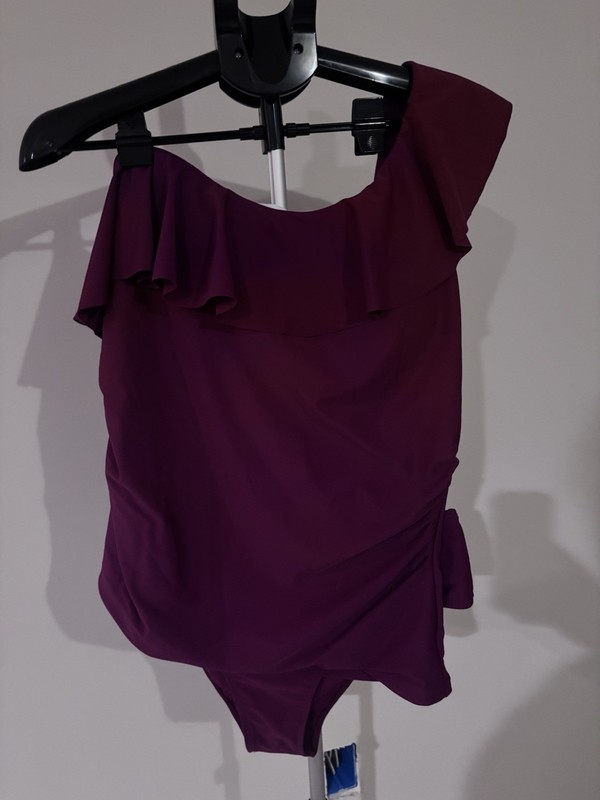 New One Shoulder Ladies Tankini Xl Younique Brand