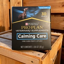 Purina Pro Plan Veterinary Calming Care Dog Supplements 30ct EXP 2026