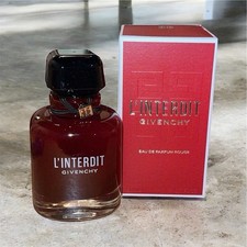 Givenchy L'Interdit Eau de Parfum 80ml Rouge Spray for Women Brand New Sealed