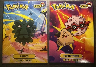 PINECO X FORRETRESS - POKEMON JOHTO CARDS TOP POKEDEX CCG FOIL