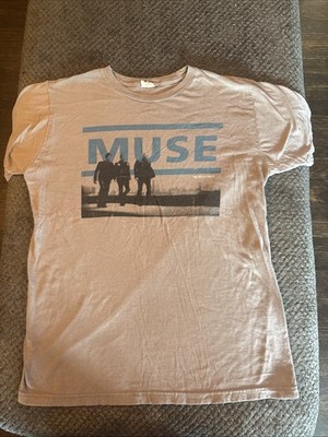 Y2K 2009 MUSE The Resistance Tour Double Sided Shirt Men's Medium Bay Island Tag