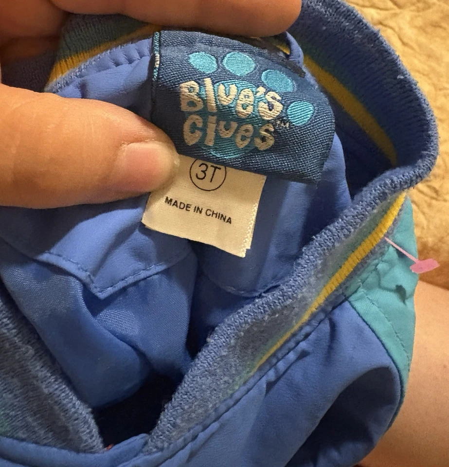 Jaqueta de inverno vintage Blues Clues 2000 3t - Imagem 2 de 3