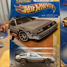 8 CAR LOT💥Hot Wheels 2011 "Back to The Future" Time Machine