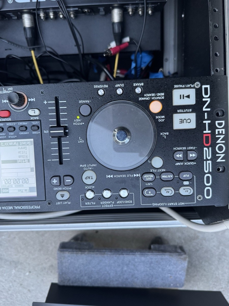 Denon DN-HD2500 Professional Media Player & Controller Dual Deck