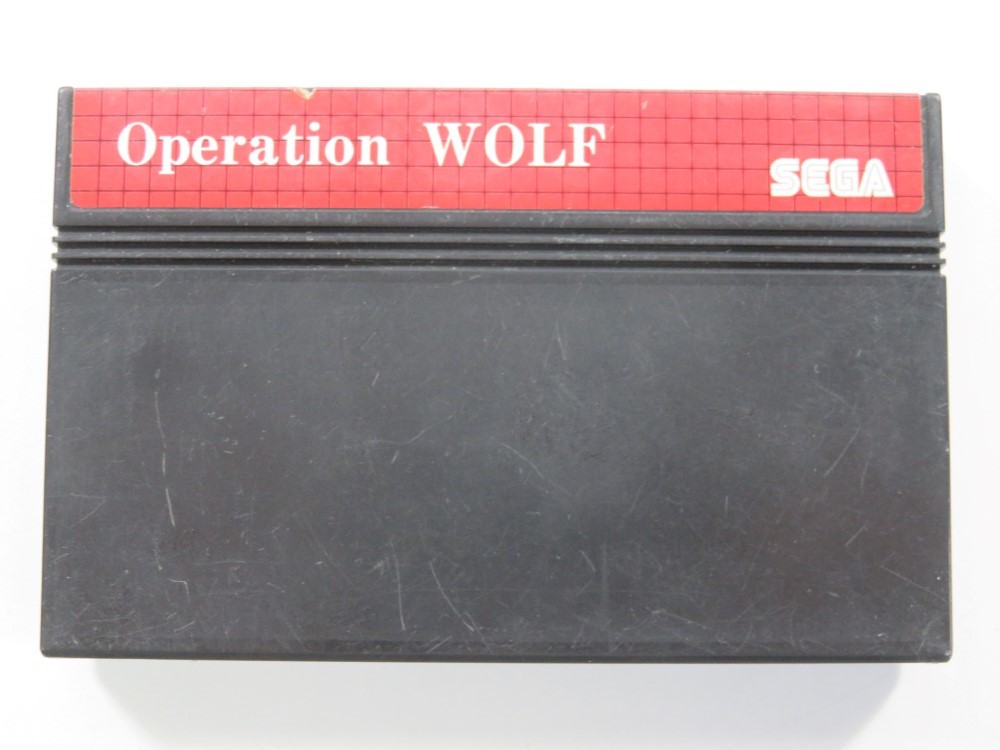 OPERATION WOLF SEGA MASTER SYSTEM (MS) PAL-EURO (CARTRIDGE ONLY)