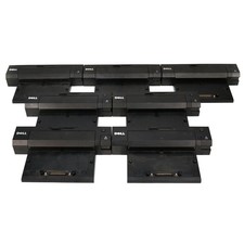  Lot of 7 Dell PR02X USB 2.0 E-Port Replicator/ Laptop Docking Stations 19.5VDC