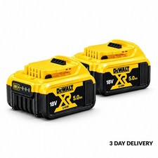 Genuine Dewalt DCB184 18v XR 5ah slide battery ( PACK OF 2 )