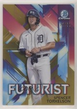 2021 Bowman Futurist Gold Refractor 25/50 Spencer Torkelson #FUT-ST 8t7