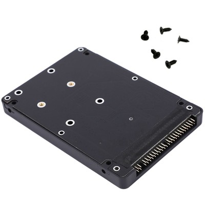 MSATA To 2.5 Inch PATA IDE Hard Drive Enclosure SSD Case Adapter Card 44PIN