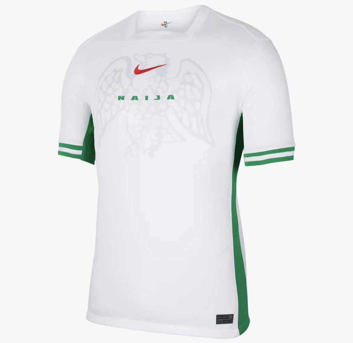 Preços baixos em Equipe Nacional Nike Nigéria Branco Roupas e