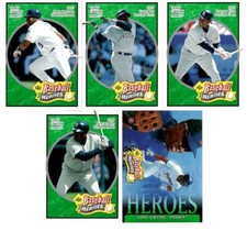 Lot of 5 Tony Gwynn 2005 Upper Deck Baseball Heroes Emerald Trading Cards
