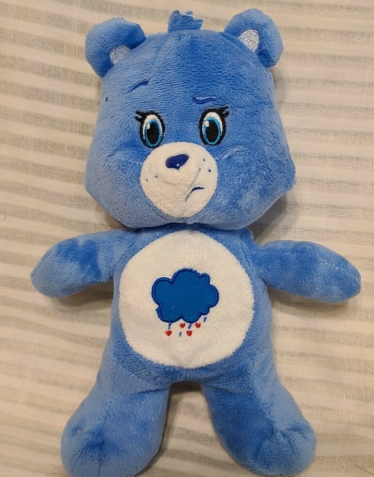 blue grumpy care bear