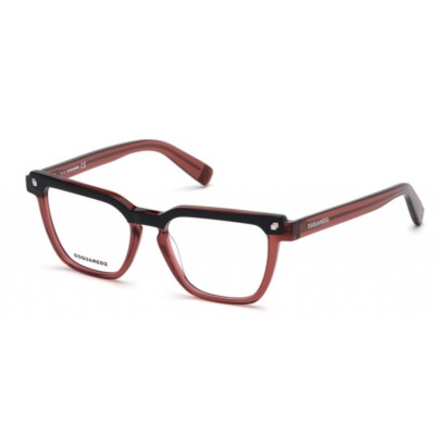 DSQUARED2 DQ5271 077 Fuchsia Plastic Optical Eyeglasses Frame 51-17-145 DQ  RX