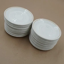 Steelite International Saucer HotelWare SLE3 Tan Ring Qty 24 5-3/4-Inch Double