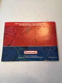 Mario's Tennis (Nintendo Virtual Boy) With Manual & &ldquo;For Display Only&rdquo; Box RARE