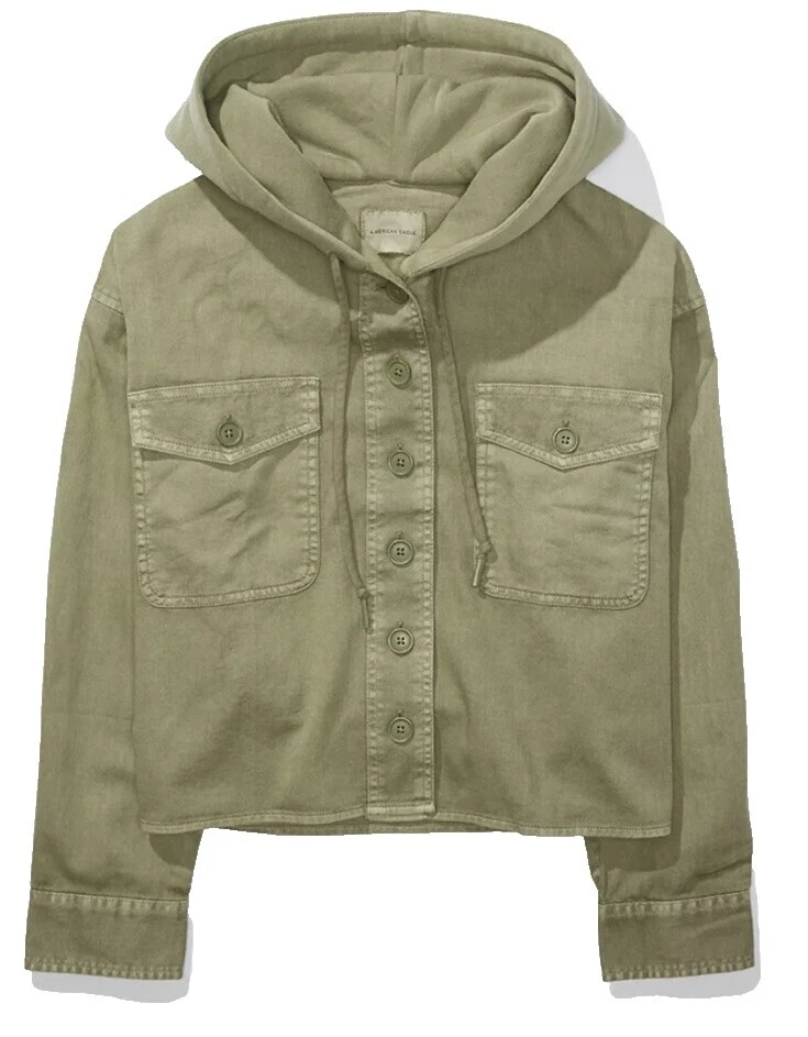 Chaqueta Militar American Eagle Outfitters Sólido abrigos, chaquetas y chalecos para Mujeres