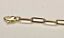 thumbnail 9  - 10kt Yellow Gold Lite PAPERCLIP Link Chain Bracelet 7.5 Inch 1.7 grams 4.2MM
