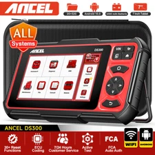 ANCEL DS300 Car Bidirectional OBD2 Scanner Diagnostic Key ECU Coding TPMS DPF