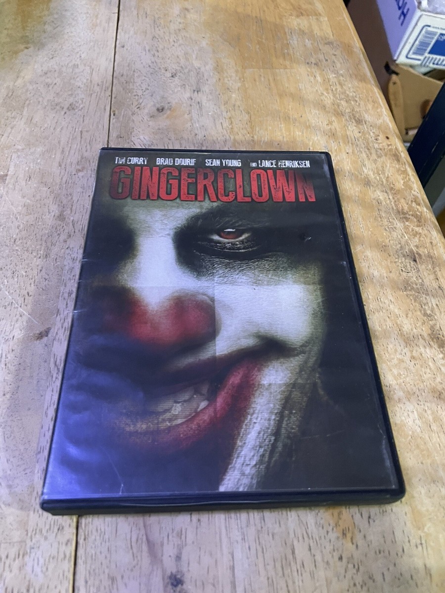 Gingerclown (DVD, 2014) Tim Curry Brad Dourif Lance Henriksen