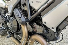 Ducati Scrambler 1100 CNC Racing Kit Tamponi Paratelaio Motore 4 Colori Nuovo