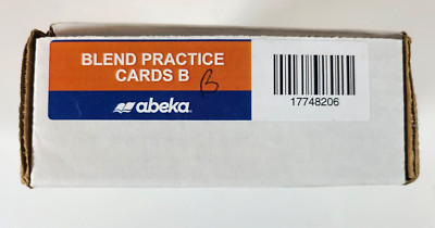 Abeka Blend Practice Cards B